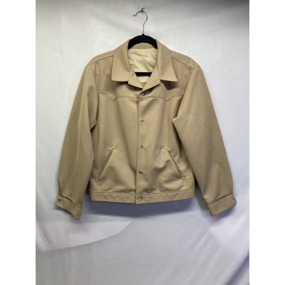 1970's Farah Pearl Snap Mens Western Leisure Jacket Size 44r